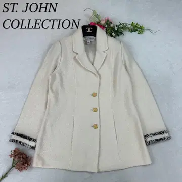 K311 생 로랑 미사용 새상품 4 M 골드 버튼 자켓 여성용