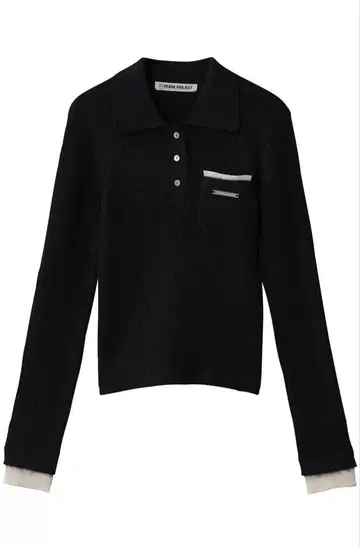 PRANK PROJECT 블랙 니트