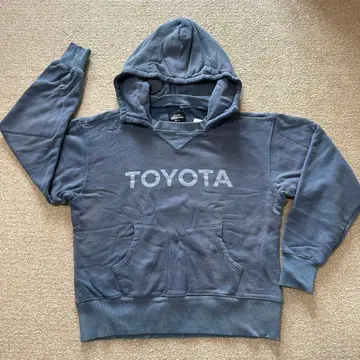 [새상품] YEN TOWN MARKET (TOYOTA) 후드티 XL 가공