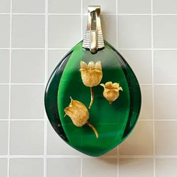 펜던트 탑 10 귀여운! 수중 꽃 그린