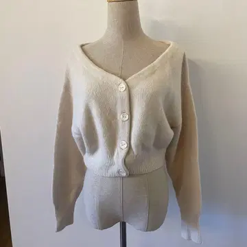 SNIDEL 아이보리 가디건