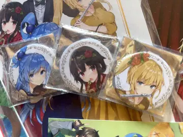 이 멋진 세계에 축복을! 배지 3개 세트