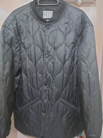 GAP 블랙 퀼팅 자켓 L