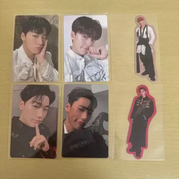 ATEEZ 산 트레이딩 카드 스티커 세트