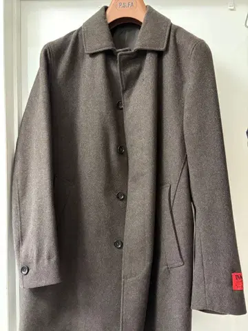 체스터 코트 BalliS. 이탈리아제 원단 브라운 새상품급