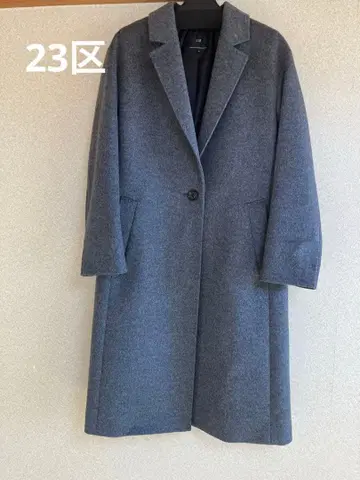 울 캐시미어 비버 체스터 코트 23구