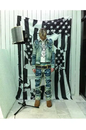 Racer worldwide WASHEDLIBERTYDENIMJACKET