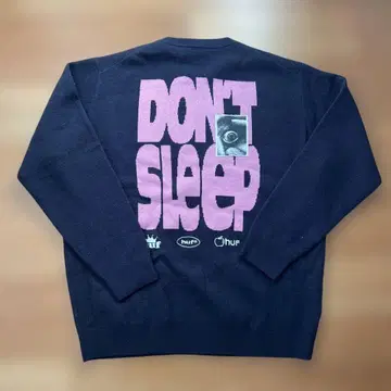 HUF DON'T SLEEP 스웨터 (네이비)