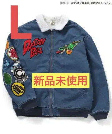 BREEZE 드래곤볼 콜라보 데님 보아 자켓