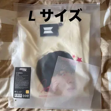 공식 RUNSEOKJIN EP.TOUR BTS 진 얼굴 T셔츠 새상품 L