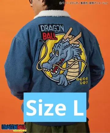 [ 링크 ] 드래곤볼 콜라보 데님 보아 자켓 사이즈 L