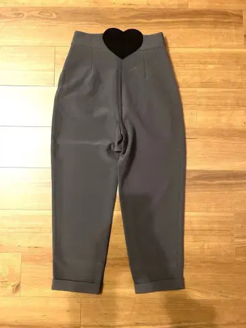 mukzin 하트 그레이 팬츠 슬랙스