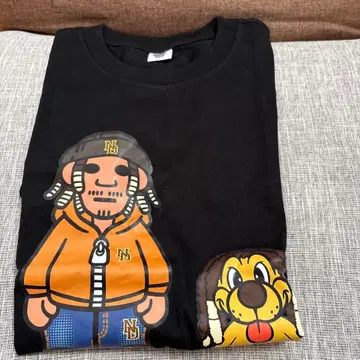 NASTY DOG 블랙 T셔츠 L