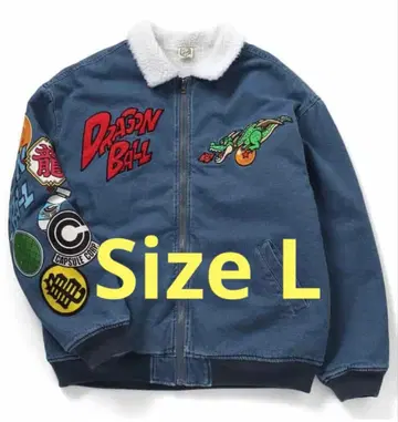 BREEZE 드래곤볼 콜라보 데님 보아 자켓