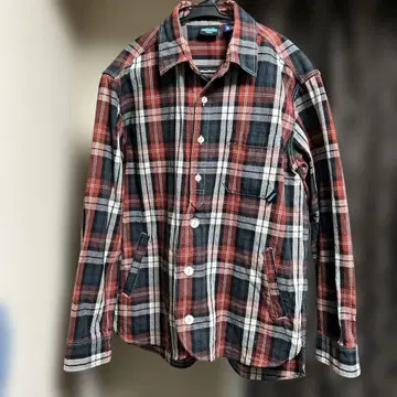 KAVU 체크 셔츠 M 사이즈