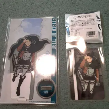 진격의 거인 리바이 룸키풍 카드 아크릴 스탠드 미개봉 캔뱃지