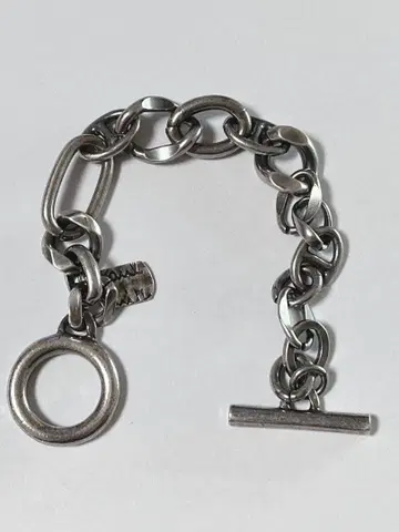 폴스미스 만텔 체인 팔찌 실버 Paul Smith