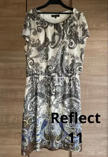 Reflect 리플렉트 페이즐리 무늬 원피스 11호