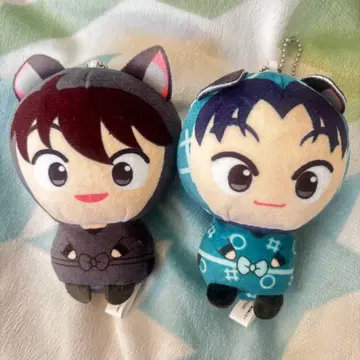 닌타마 란타로 도이 한스케 키리마루 마루토 친마리 봉제 인형 남코 한정판