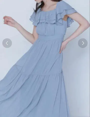 [ 새상품급 ] 양류 오프숄더 원피스