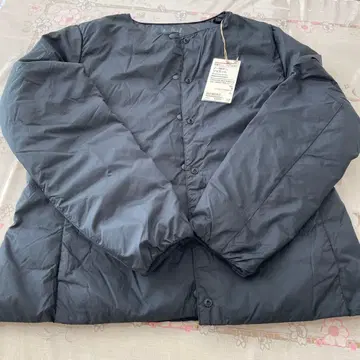 무인양품 다운 자켓 L 사이즈 블랙 새상품