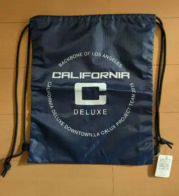 CALUX 캐릭터 셔츠 재킷 부속품 헬스장 백 네이비