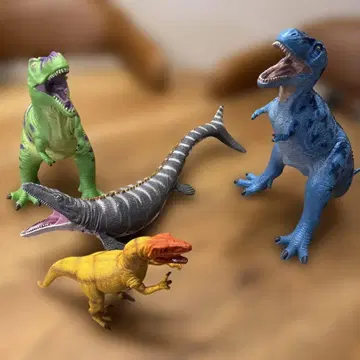 공룡 피규어 4체 세트