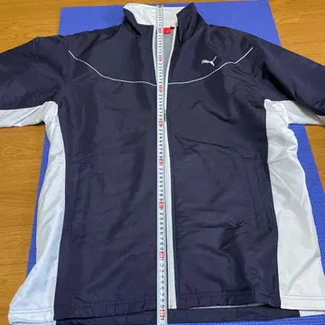 PUMA 풀 지퍼 점퍼 네이비