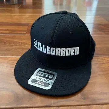 ELLEGARDEN 캡 블랙 OTTO제 원사이즈