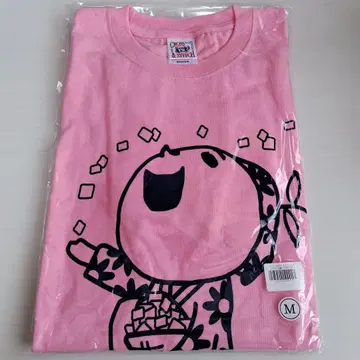 유즈 꽃 피는 유즈타로 T셔츠 M 사이즈 사쿠라색 미개봉 새상품