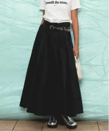 MAISON SPECIAL 코튼 플리츠 와이드 팬츠