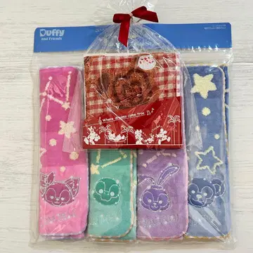 디즈니 더피 프렌즈 리나벨 썸머 나이트 멜로디 미니 타월