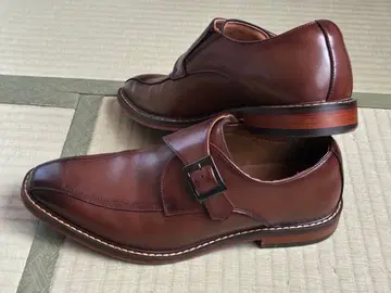 다크 브라운 몽크 스트랩 비즈니스 슈즈