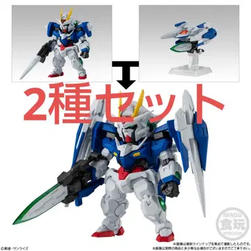 FW 건담 컨버전스 #28 더블오 건담 + 오라이저 2종 세트