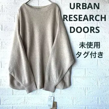 미사용 택 포함 어반 리서치 도어스 해밀턴 울 돌먼 풀오버