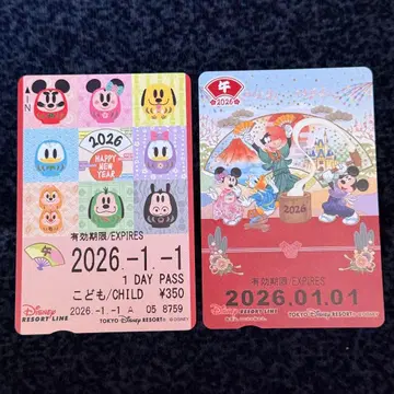 도쿄 디즈니 리조트 라인 프리 티켓 설날 디즈니 리조라 원단