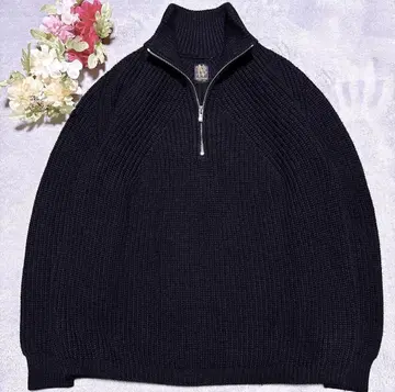 미사용 BATONER 바토너 BACKLOOP CAMEL HALF ZIP