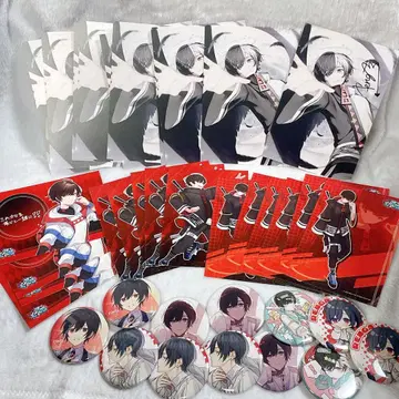 벽돌 브로마이드 캔 배지 세트