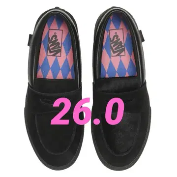 Vans 블랙 슬립온 태슬 포함