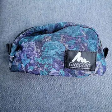 GREGORY 꽃무늬 파우치 소형