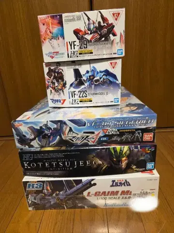 엘가임 마크로스 강철 지크 프라모델 묶음 판매!