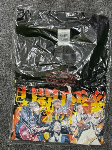 오토코토구미 THE LAST LIVE 티셔츠 L 사이즈