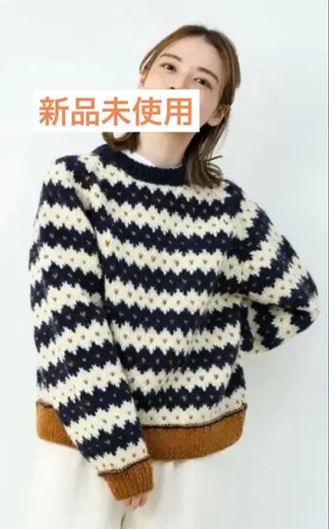 울 네팔 핸드메이드 니트 PAR ICI