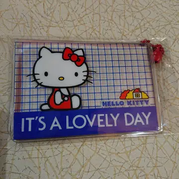 키티 패스 케이스 트레이딩 카드 케이스 1976년 산리오 일본제