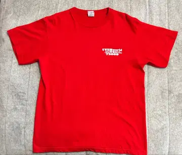 UVERworld 남자 축제 2023 빨간색 T셔츠 XL 사이즈
