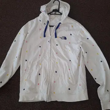 THE NORTH FACE 화이트 후드티 95