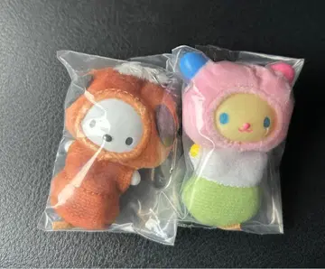 산리오 치비토모 우사하나 포차코 세트