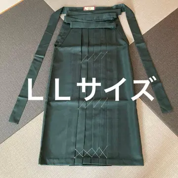 미사용 새상품 LL 사이즈 그린 컬러 하카마