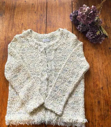 TOMORROWLAND 노카라 자켓 S 화이트