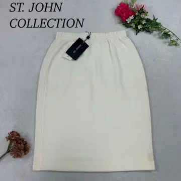 K315 세인트 존 미사용 새상품 택 포함 스커트 스트레치 여성용